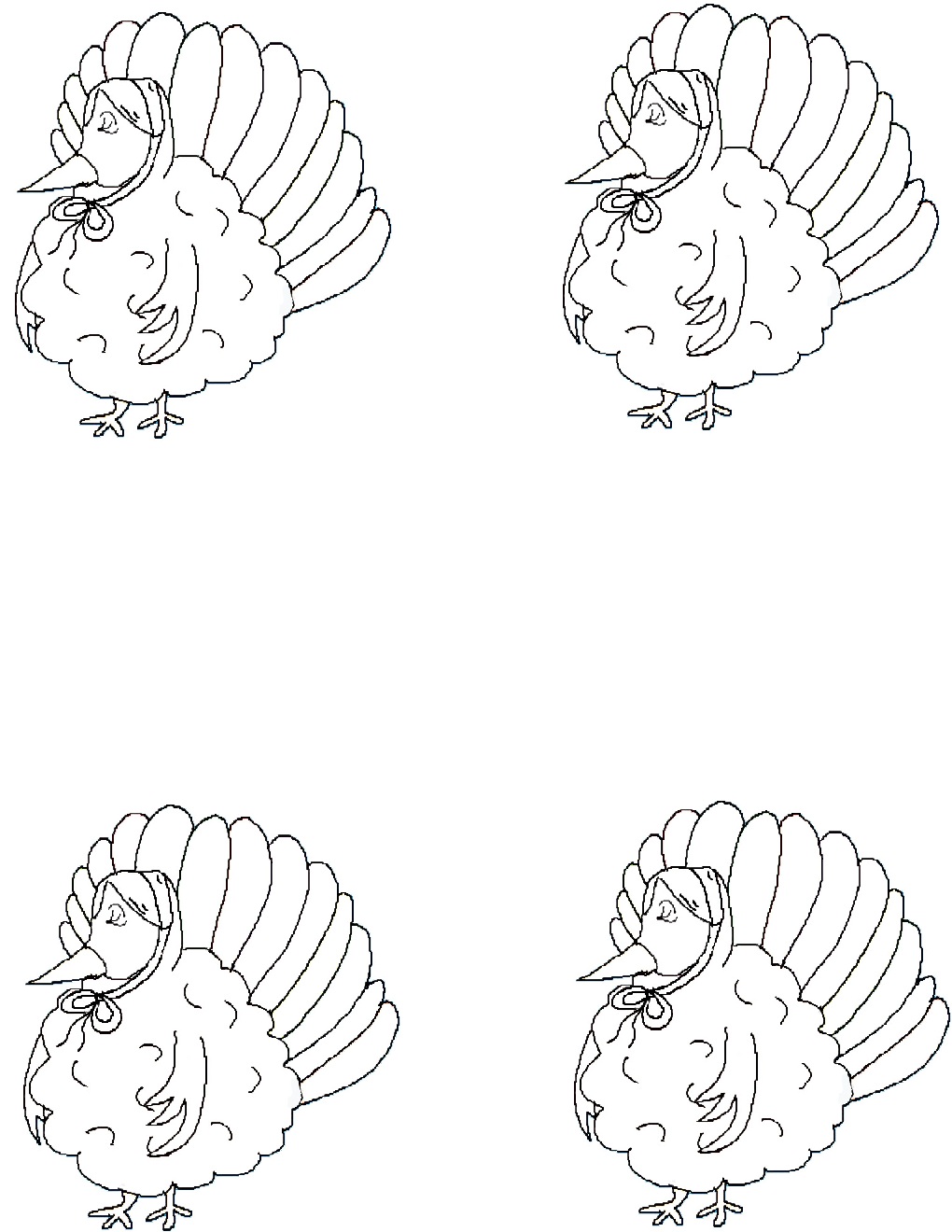 Thanksgiving Turkey Necklace